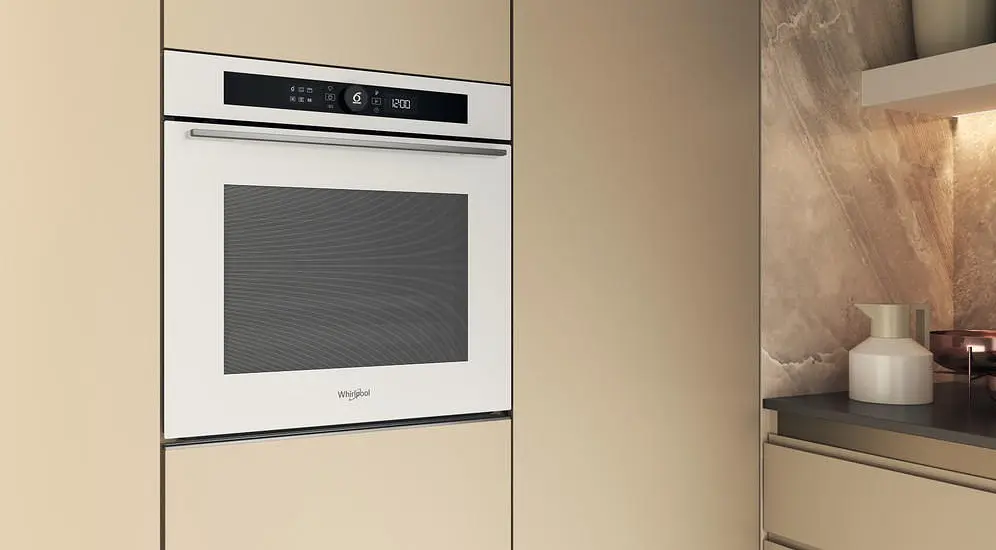 Whirlpool Духовий шафа електричний, 73л, A+, дисплей, конвекція, піроліз, телескопічні напрямні, білий - фото 3