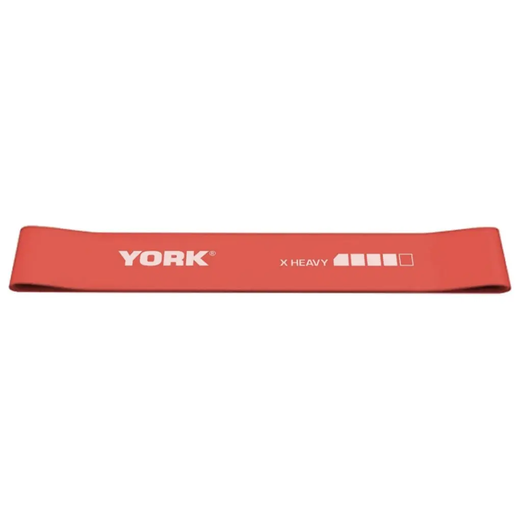 Резинка для фітнесу York X Heavy, червоний - фото 2