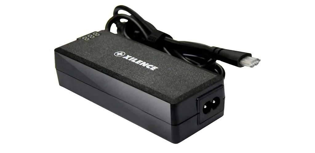 Адаптер живлення для ноутбука Xilence 90W Mini Universal Чорний - фото 3