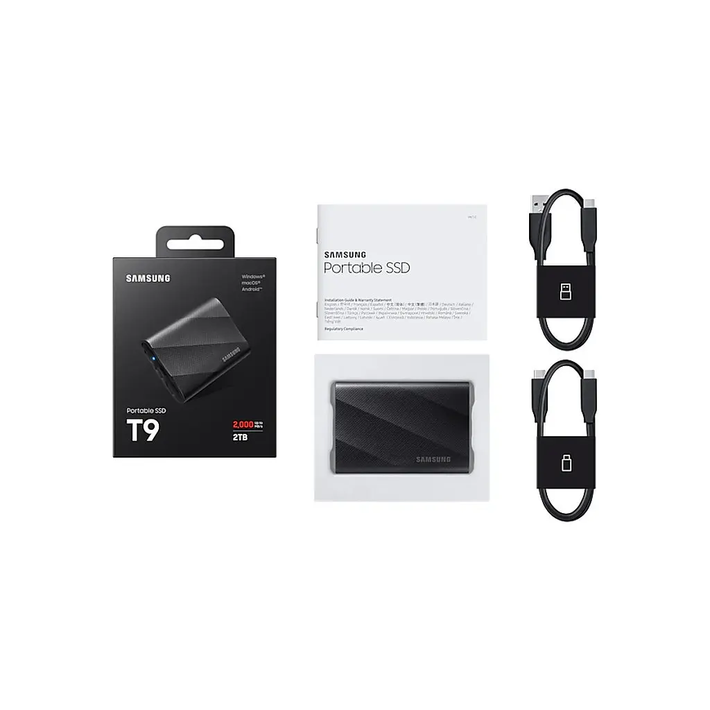 Накопичувач SSD USB 3.2 2TB T9 Samsung (MU-PG2T0B/EU) - фото 12