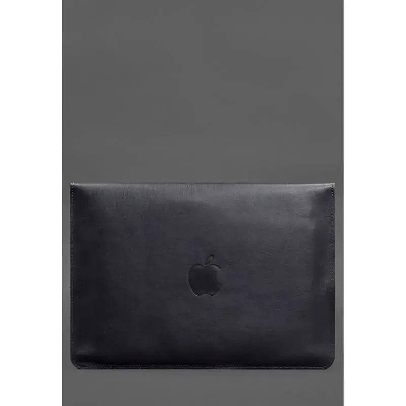 Чохол-конверт BlankNote для MacBook Pro 15 (2023) шкіряний на магнітах Темно-синій - фото 3
