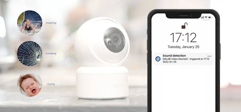 IP-камера відеоспостереження iMiLab C20 Pro Home Security Camera 2K CMSXJ56B - фото 5
