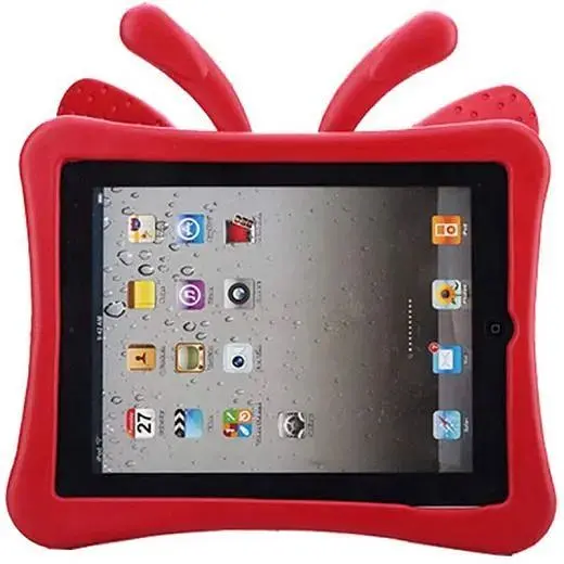 Детский чехол CasePro Cartoon Butterfly Red для Apple iPad 10.2"(2019 | 2020 | 2021) - фото 2