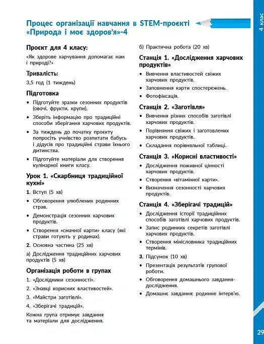 STEM-Старт. Проєкт Природа і моє здоров'я. Наука про життя. Методичний посібник. 1-4 класи - Ірина Потапенко - фото 12