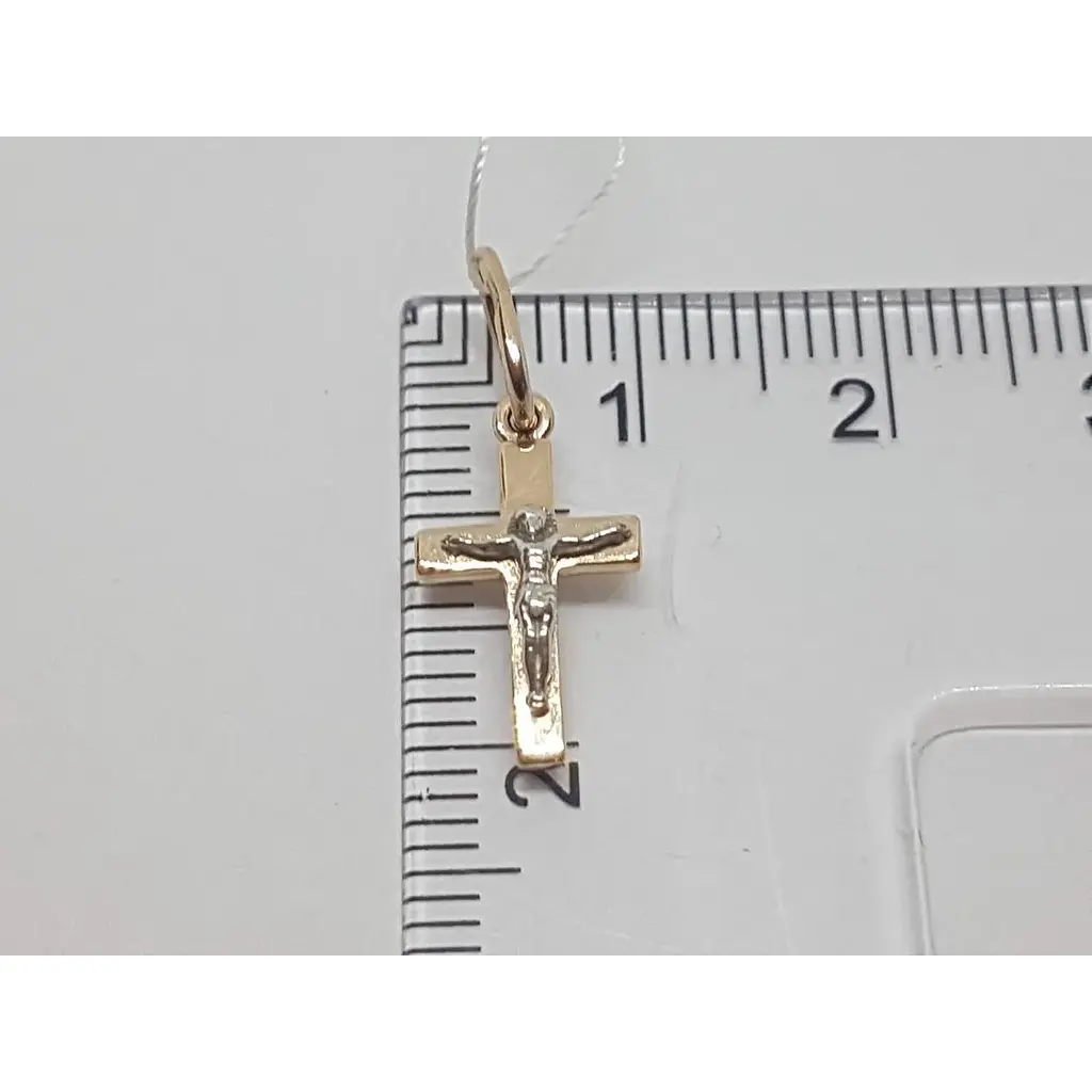 Золотий хрестик Імперія золота Розп'яття Христа. КР057(2)И - фото 5