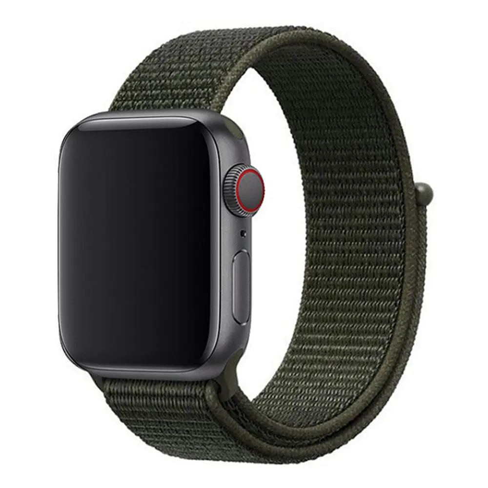 Ремінець Universal Nylon Apple Watch 41/Watch 40/Watch 38mm Kargo Khaki (37188_3610632)