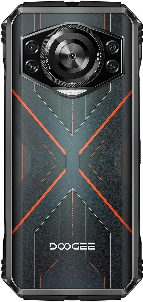 Смартфон Doogee S cyber 658" FHD+ /8 ГБ/256 ГБ/ T606/10800 мАч/50+16 Мп NFC/IP68/IP69K Black - фото 5