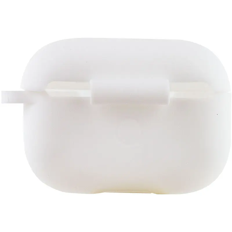 Чехол Silicone Case + Carbine для Apple AirPods Pro 2 White [74292] - фото 3