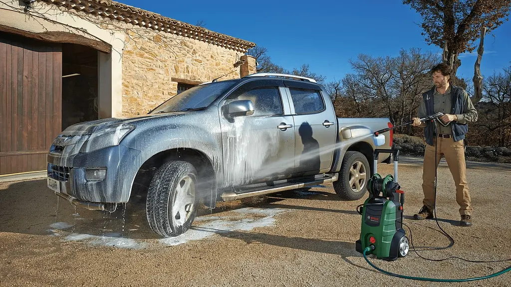 Мінімийка високого тиску Advanced Aquatak 160 2600Вт 160бар 570л/год шланг 8м 23кг Bosch teh0016611 - фото 4