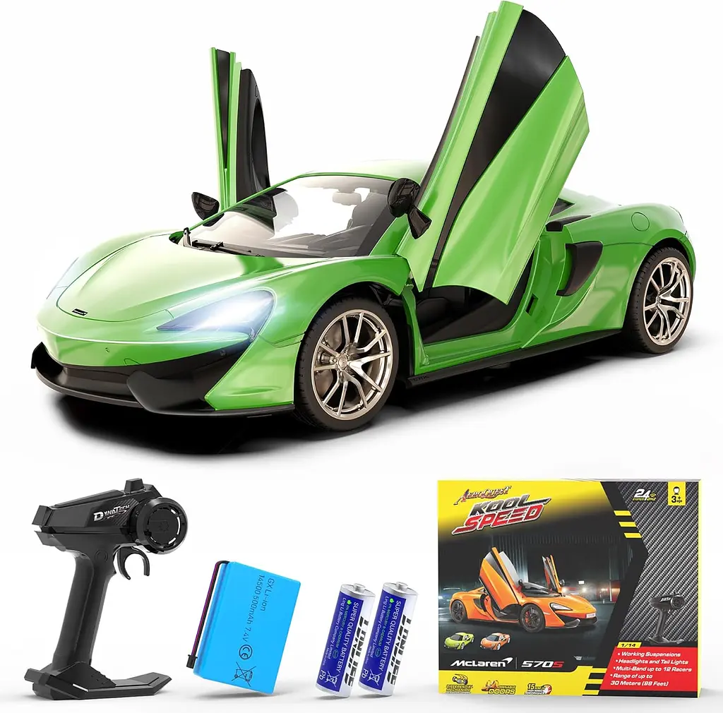Машинка на радіокеруванні Kool Speed McLaren на батарейках, в асортименті (DHTRC10576) - фото 5