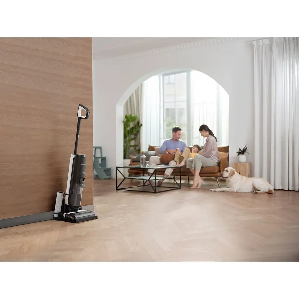 Ручной моющий аккумуляторный пылесос Tineco Floor One S6 Flashdry Pet черно-белый (FW144000DE) - фото 16