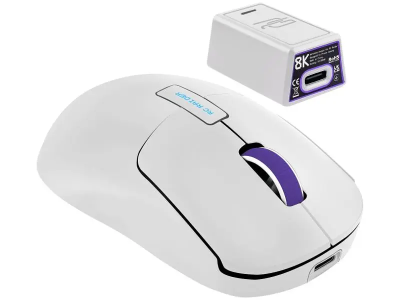 Миша Proove Gaming RC Raider White/Purple (WMRR00122017) - фото 8