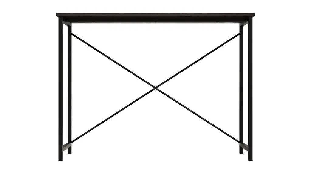 Стол письменный Line Лайт Ferrum-decor 750x1000x500 Черный металл ДСП Венге Магия 16 мм (FRD-106155) - фото 6