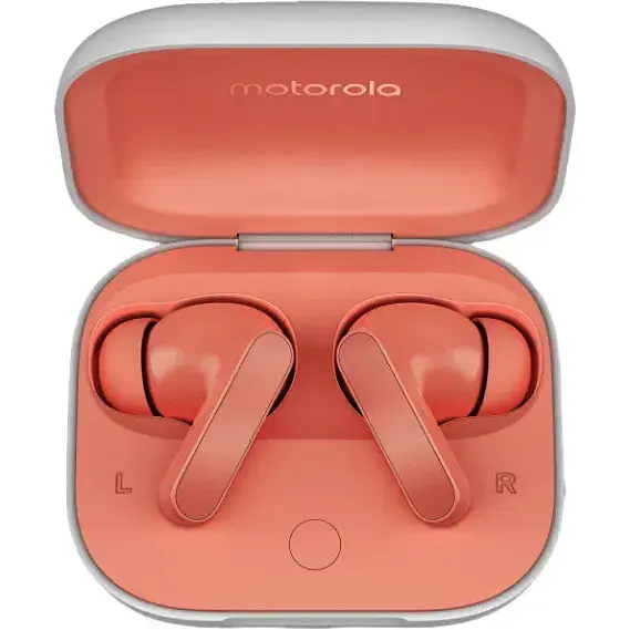 Наушники Motorola Moto Buds Coral Peach (PG38C05750) - фото 2