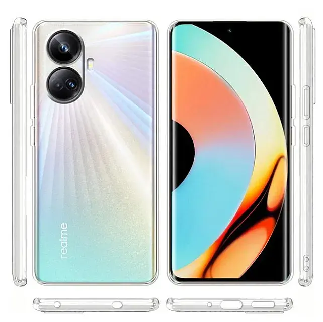 Силиконовый чехол BeCover для Realme 10 Pro Plus 5G Transparancy (709815) - фото 2