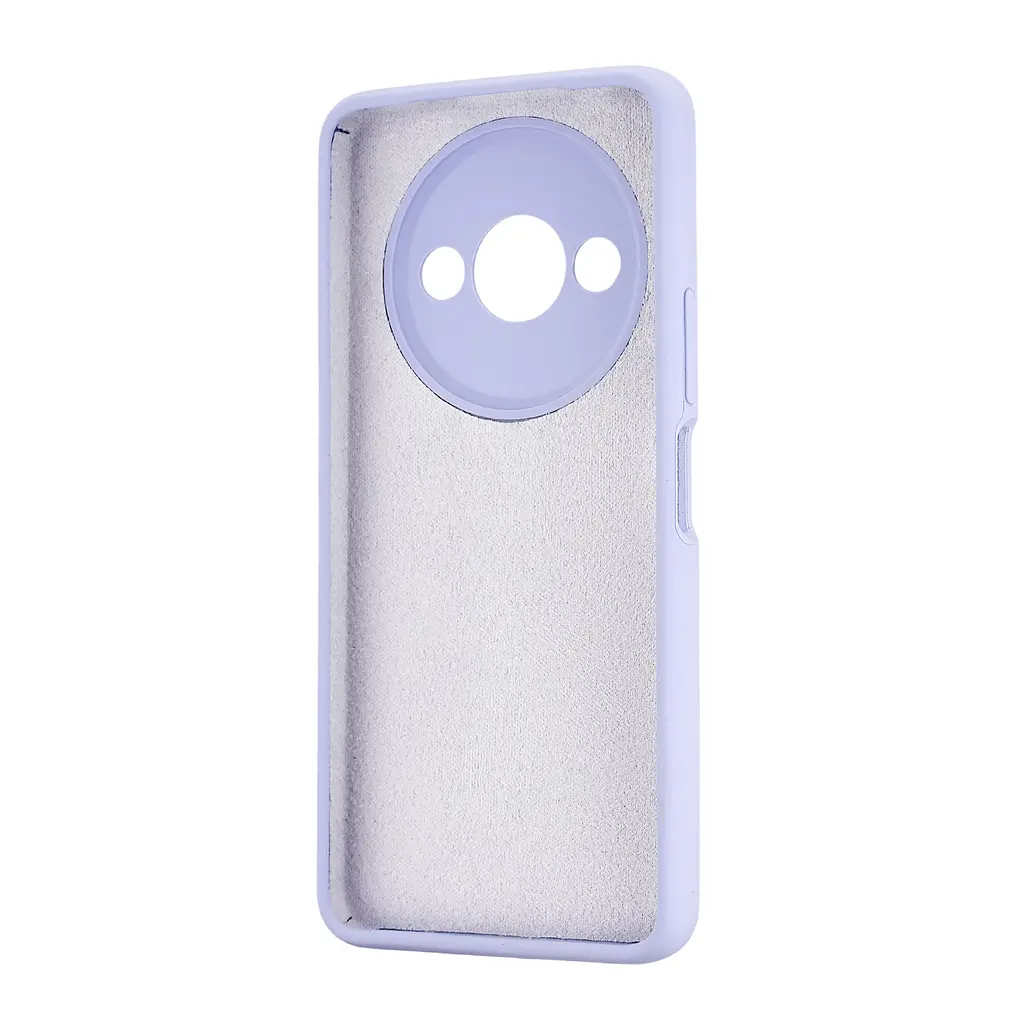 Чохол Silicone Case Xiaomi Redmi A3 4G/Poco C61 4G/Redmi A3X Lilac Purple - фото 2