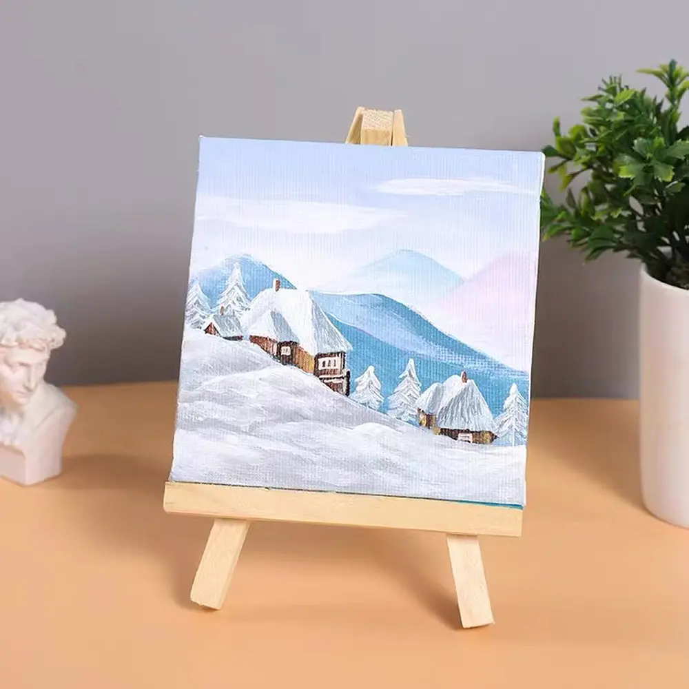 Набір для творчості SINOART, підрамник 6x8 см, мольберт 12 см - фото 4