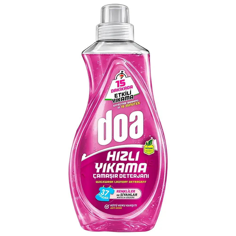 Рідкий засіб для швидкого прання DOA Quick Wash для кольорових та темних речей 1.48 л