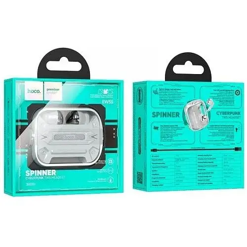 Наушники беспроводные Hoco EW55 Trendy BT Gaming Headset серебристые 6942007605229 - фото 4