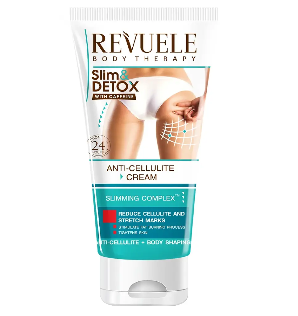 Антицелюлітний крем з кофеїном Slim & Detox Revuele 200 мл