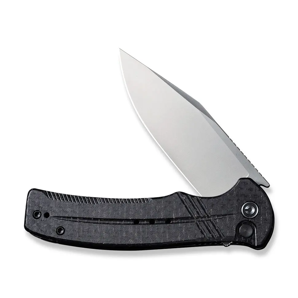 Ніж складаний туристичний Civivi Cogent, (8.8 см) 14C28N / Micarta чорний - фото 3