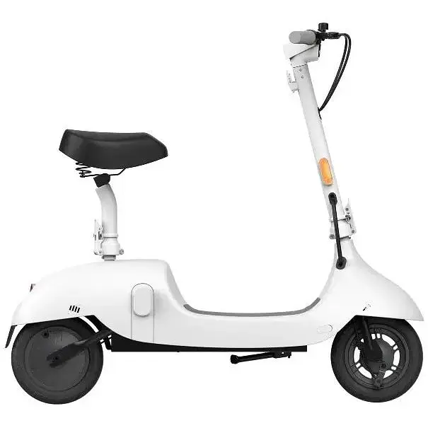 Електросамокат OKAI Ceetle PRO EA10C міський із сидінням складаний 900W батарея 10.4Ah пробіг до 55 км NFC App до 100 кг White - фото 6