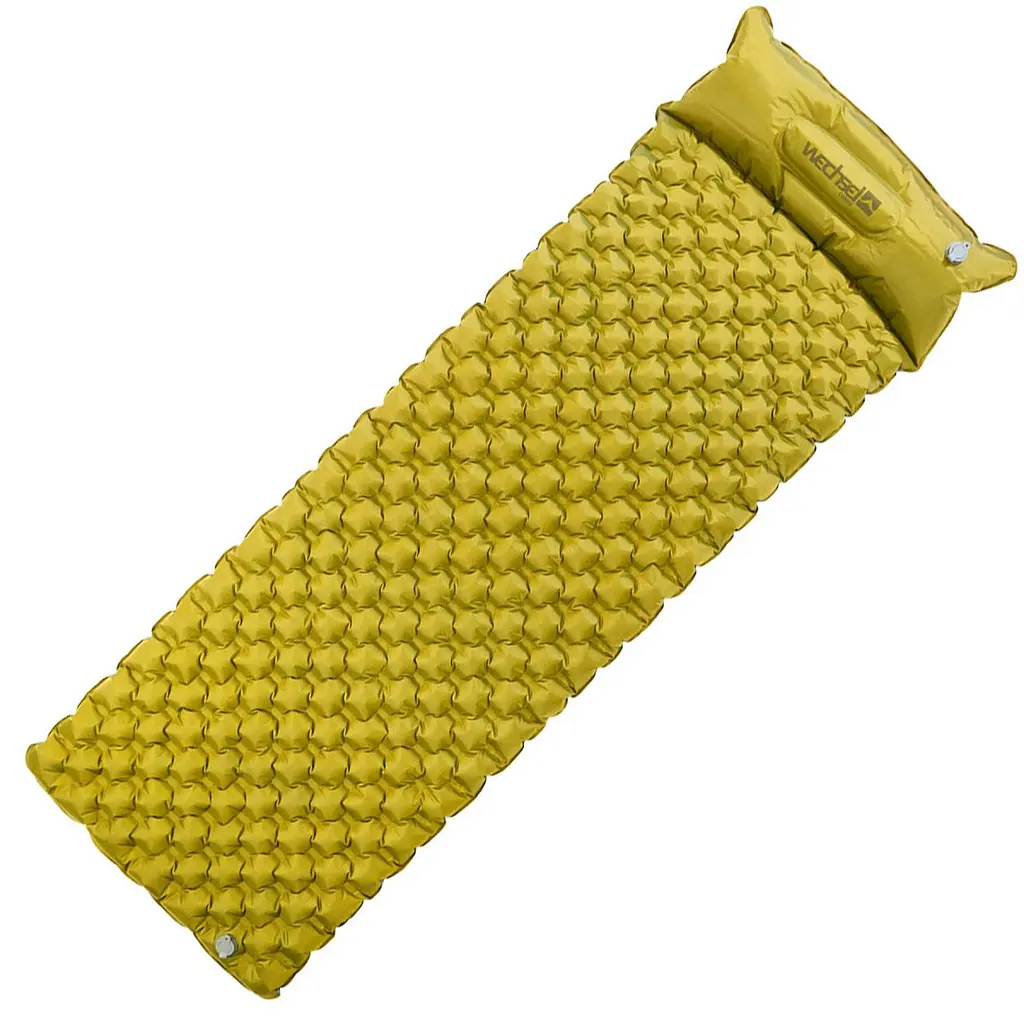 Килимок надувний Wechsel Coreo Double-Tube TL Lemon/Grey (233122) - фото 3