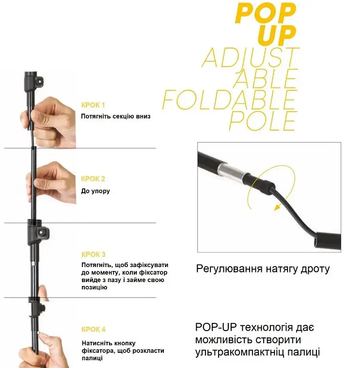 Трекінгові палиці Vipole Fuji Cork 130 DLX (S25 40) (DAS303463) - фото 2