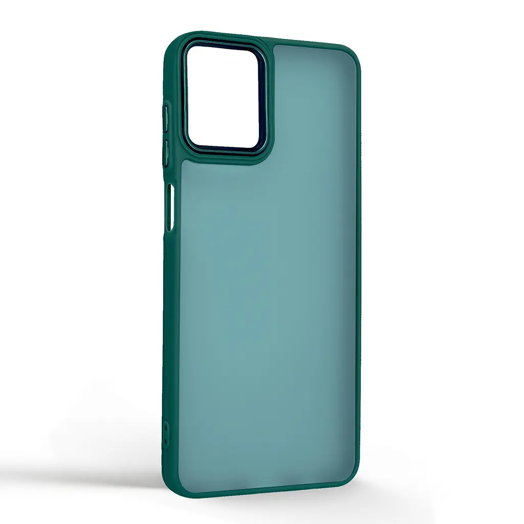 Противоударный чехол для Samsung Galaxy A07 4G (A075), Frame, зеленый, панель-накладка, термополиуретан TPU + поликарбонат PC, защита всего корпуса, защита кнопок и камеры, устойчив к деформациям, ArmorStandart (ARM87009) - фото 2