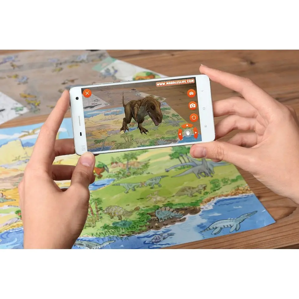 Набор переводных наклеек Scribble Down с онлайн приложением Динозавры А4 SD/22 - фото 8