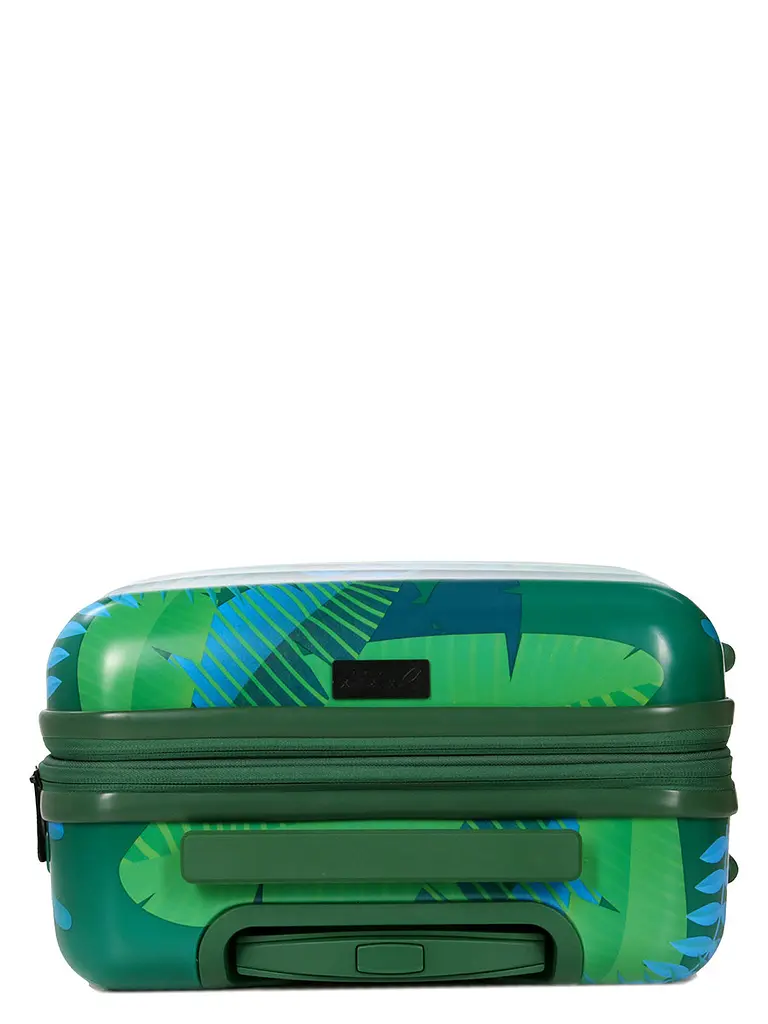 Валіза Малий (S) Полікарбонат під Ручну поклажу Airtex 970 Green 43 л 55x39,5x23,5 см Зелений - фото 7