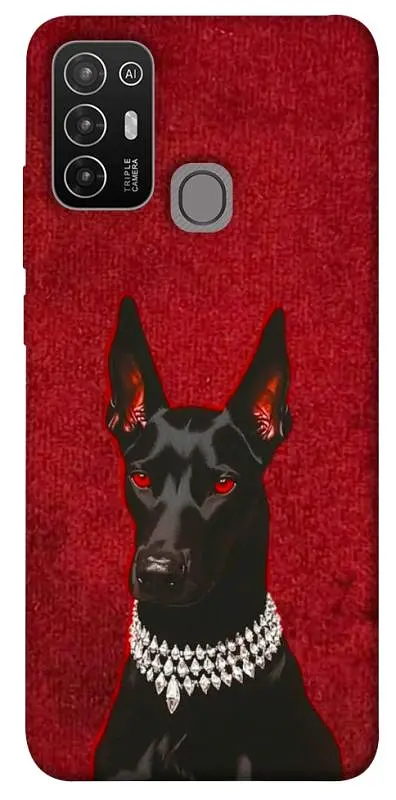 TPU чохол Demsky Premium doberman для ZTE Blade A52