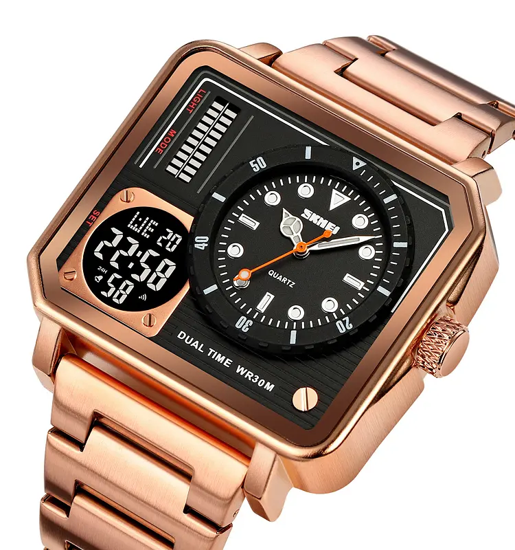 Наручные часы мужские 2025RG Rose Gold Skmei acs0030377 - фото 2