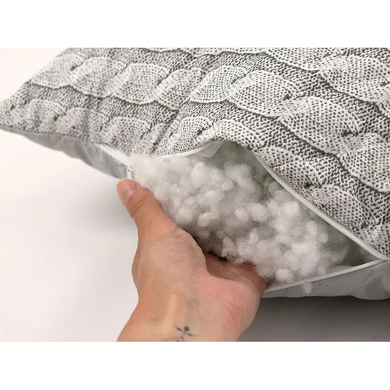 Набір подушок Руно Grey Braid силіконових 50х70 см (К_Н310.52CM_Grey Braid) - фото 7