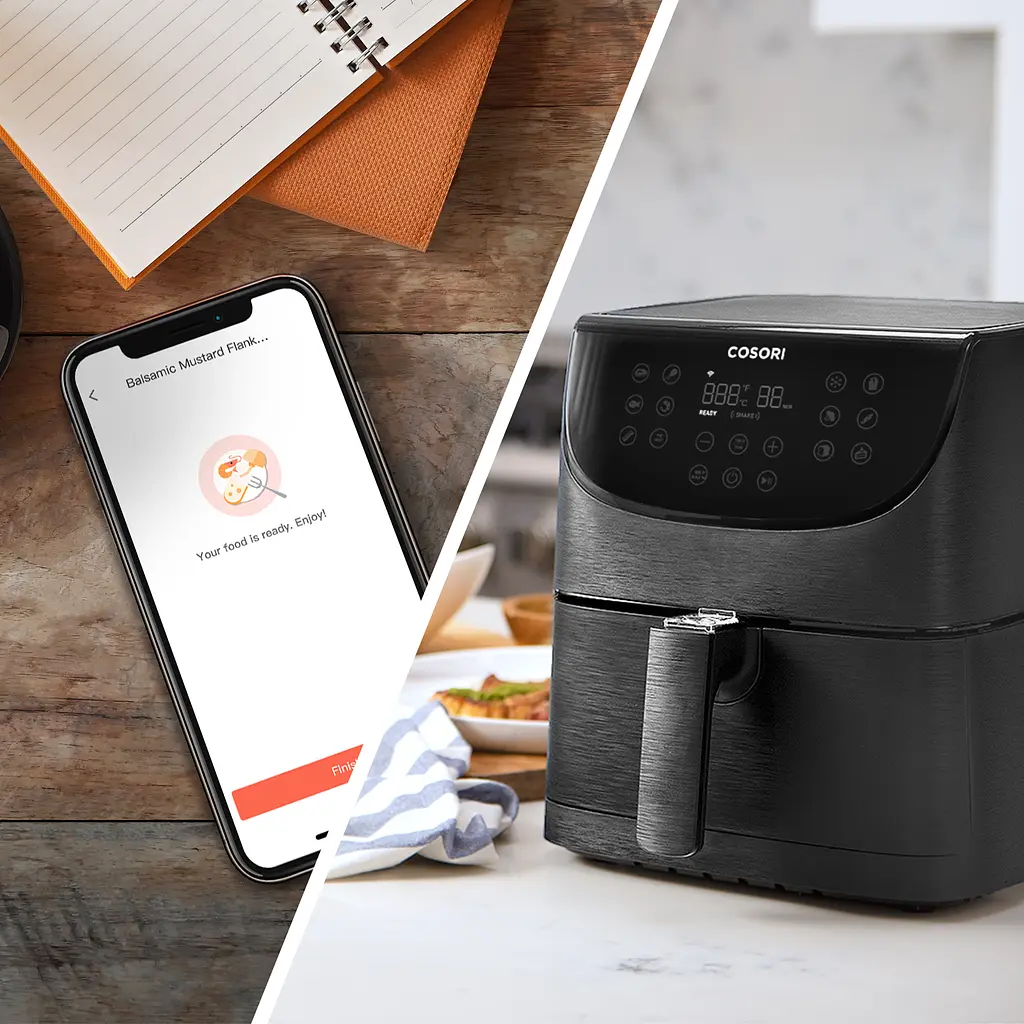 Аерогриль Cosori Smart Air Fryer CS158-AF-RXB (KAAPAFCSSEU0027) - фото 13