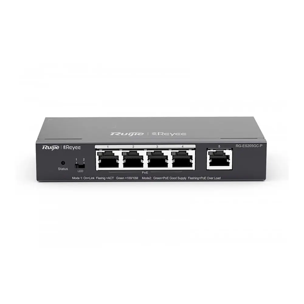 PoE-комутатор RG-ES205GC-P Ruijie (99-00008401)