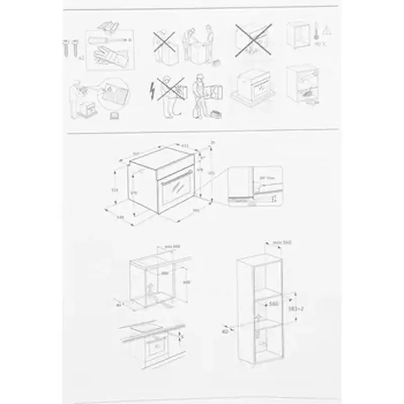Духовка електрична Indesit IFW 6530 BL - фото 9
