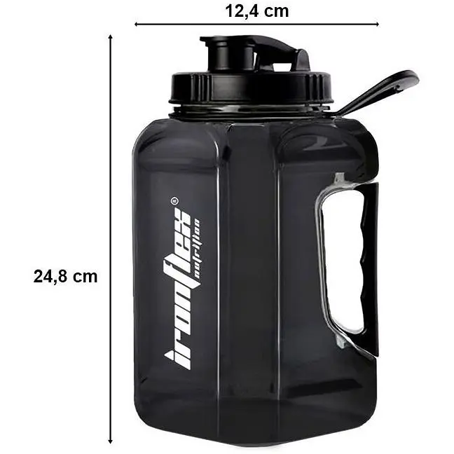 Бутылка IronFlex Water Jug Gallon 2.4 л Black - фото 2