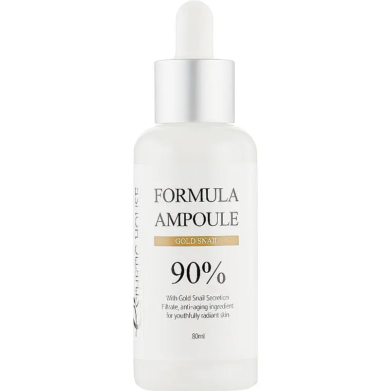 Сироватка зміцнююча Esthetic House Formula Ampoule Gold Snail з равликовим муцином 80 мл - фото 2