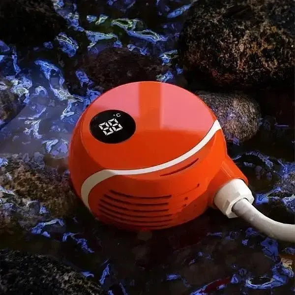 Похідний душ з акумулятором та LED-дисплеєм 2 м шланг портативний насос - фото 5