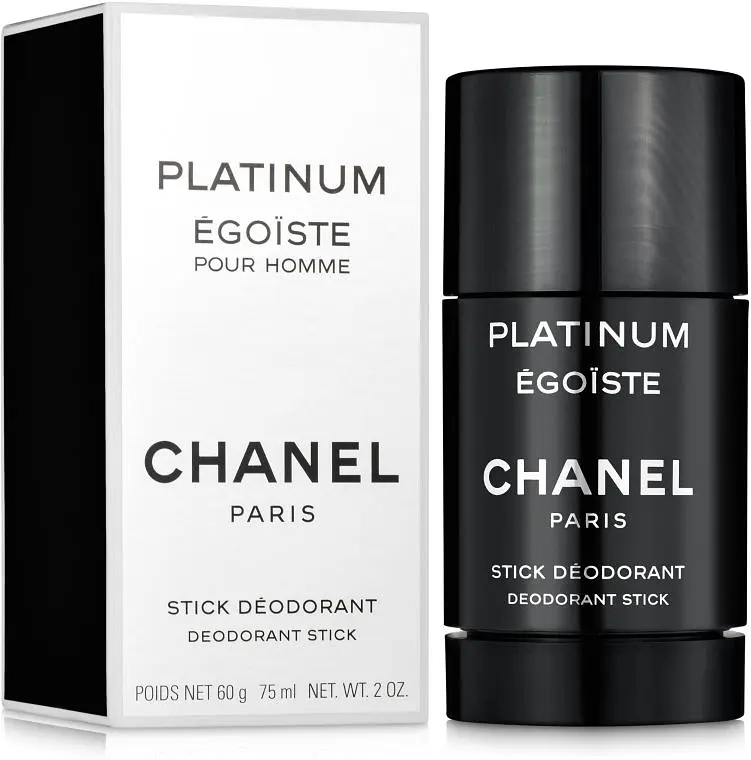 Парфумований дезодорант - стік 75 мл Chanel Egoiste Platinum - фото 2