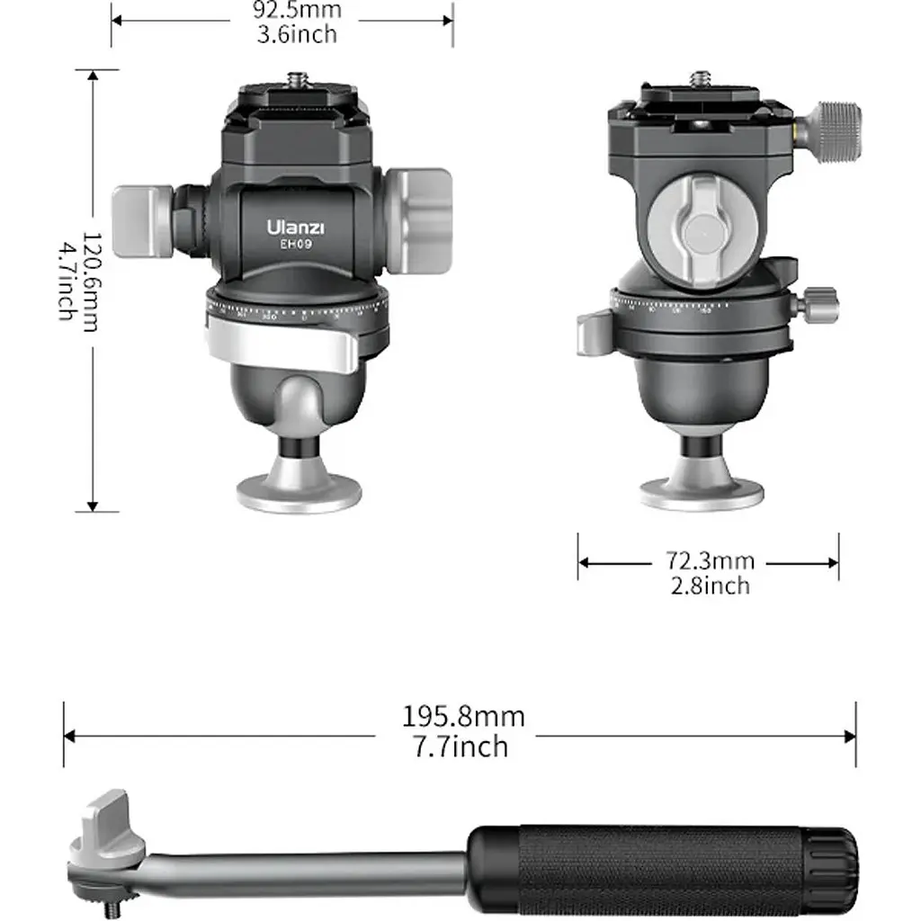 Штативна головка Ulanzi EH09 [129522] - фото 2