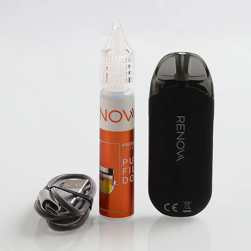 Стартовый набор Vaporesso Renova Zero Pod System 650 mAh Kit Black (sn857) - фото 5