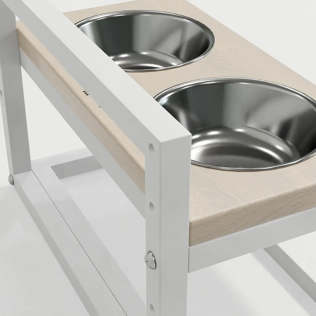 Hollky Flex S — миски на регульованій підставці для маленьких собак (2 × 0.450 л) - фото 8