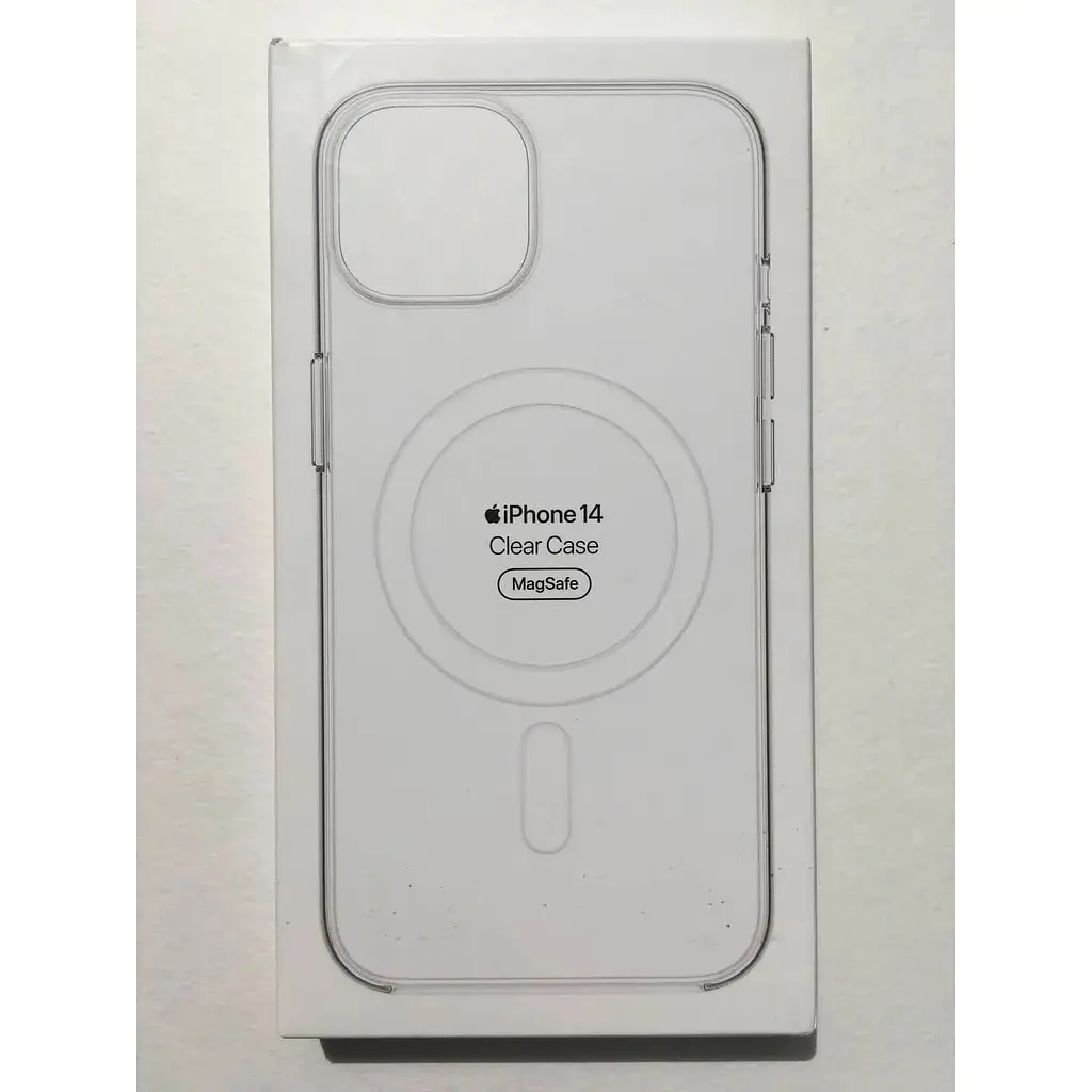 Оригінальний протиударний чохол Apple Clear Case MagSafe для iPhone 14 (6.1") Прозорий (MPU13RM/A) - фото 2
