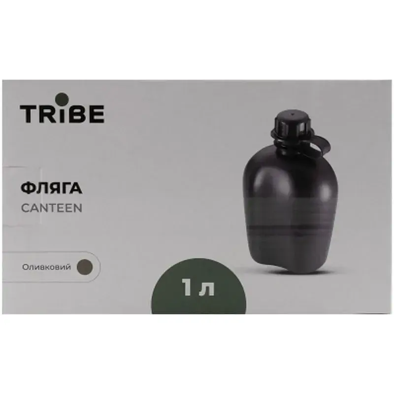 Фляга Tribe Canteen пластикова olive (T-FE-0022-olive) - фото 5