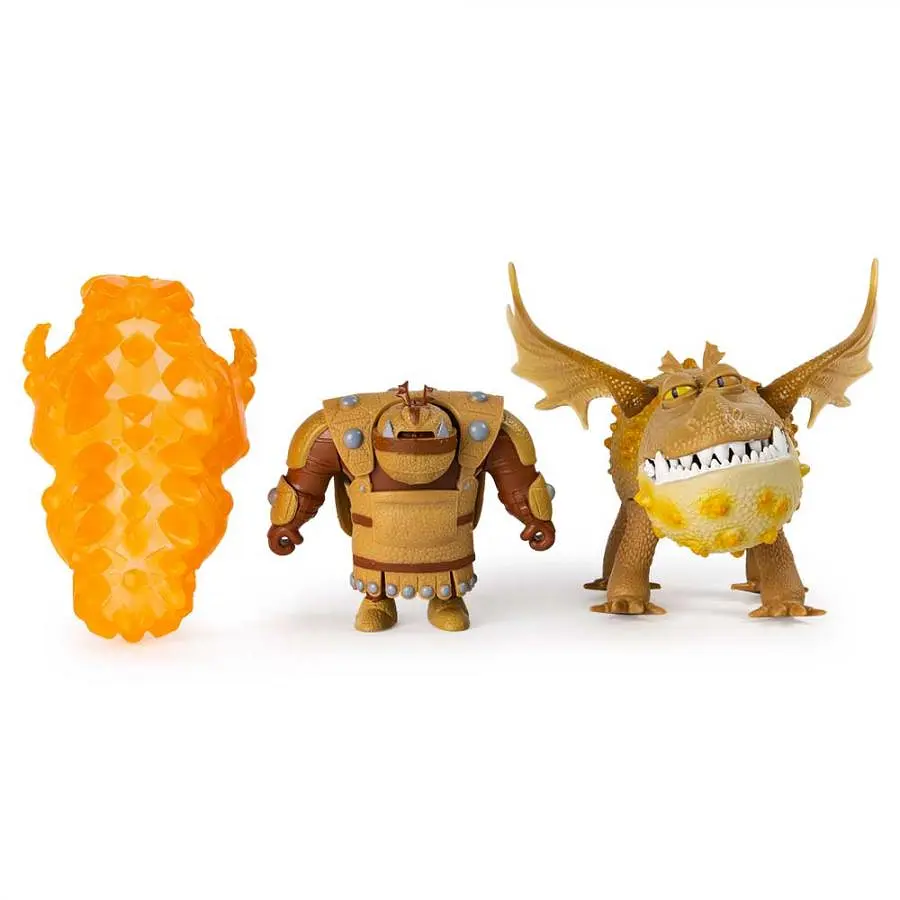 Игровой набор Dragons Как укротить дракона 3: дракон Сарделька и всадник Рыбоног (SM66621/6356) - фото 5