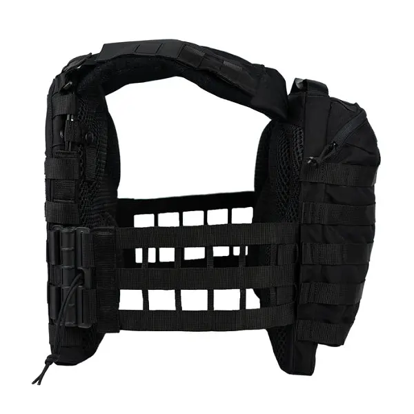 Плитоноска M3 Pro (XL 27×33 см) (Чорний) із системою швидкого скидання - фото 3