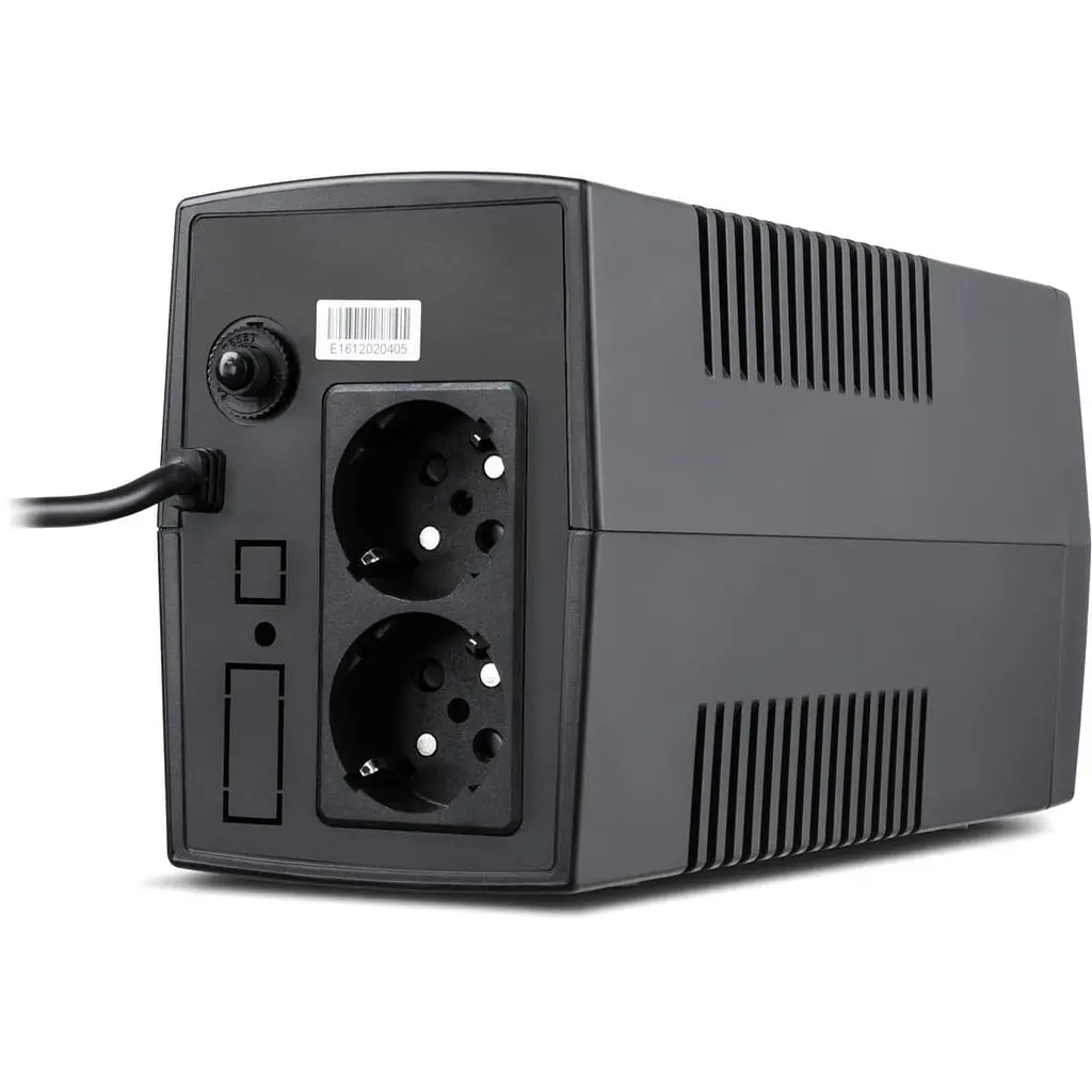 Джерело безперебійного живлення Vinga 600 ВА / 360 Вт / 7 А*ч (VPC-600P) - фото 3