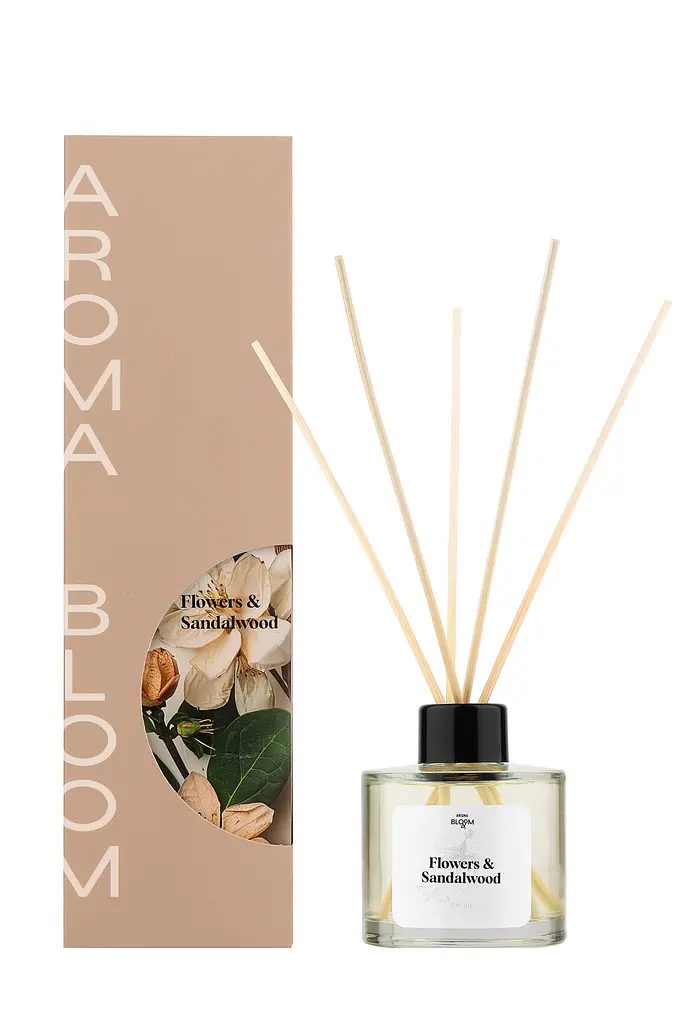 Аромадифузор для дому Aroma Bloom Flowers & Sandalwood Квіти та сандал 100 мл - фото 2